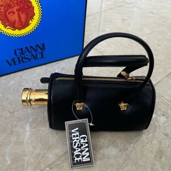 Versace Black and Gold Purse NIB Limited Edition - Picture 1 of 4